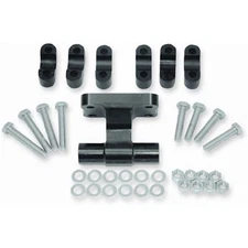 PowerMadd 45400 Bar Riser, Pivot, Black, Aluminum, Snowmobile, Kit