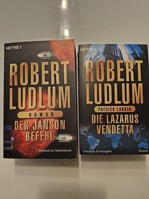 Robert Ludlum  2x Thriller... Der Janson Befehl...Die Lazarus Vendetta