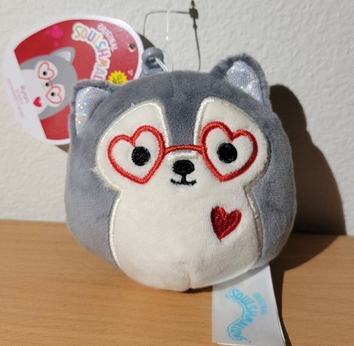 squishmallow dog with glasses