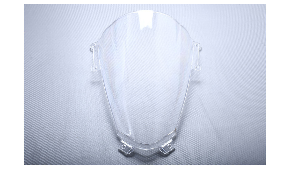 Bulle pare-brise transparent Ducati Panigale V2 réduction des turbulences casque