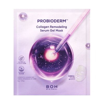 BIOHEAL BOH Probioderm Collagen Remodeling Serum Gel Mask 1Pack (34G x 6EA)
