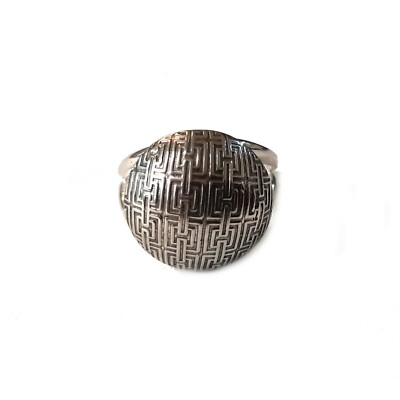 Genuine Sterling Silver Handmade Ring Solid Hallmarked 925 Adjustable Size