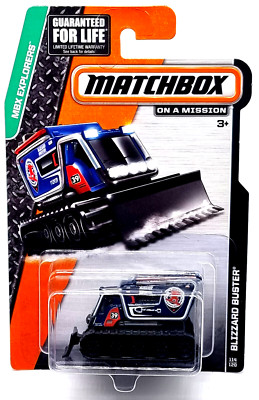 Mattel Matchbox On A Mission Cars / Auto Fahrzeug  Truck Blizzard Buster