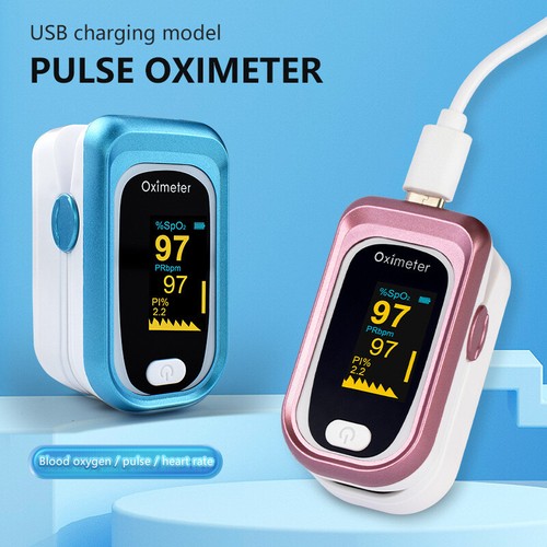 Portable Oxygen Monitor - Rechargeable Finger Oximeter for Adults | eBay