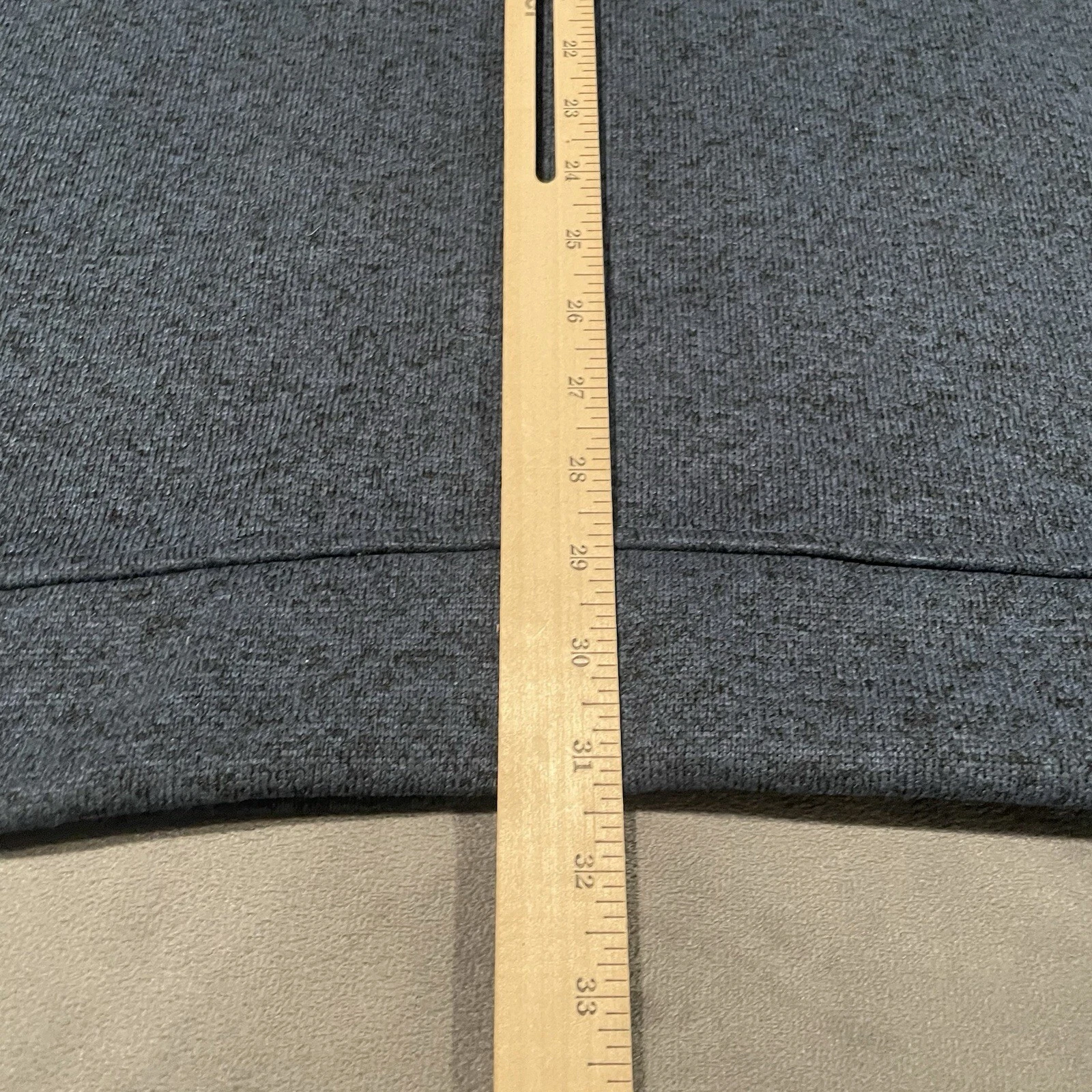 VETEMENTS Maglione Eddie Bauer uomo XXL blu pile finto collo felpa a scatto