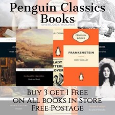 Penguin Classics Books - Build your own Paperback Bundle Lot - Buy 3 get 1 Free