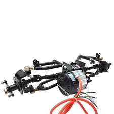 Electric Go Kart ATV Front Drive Axle Kit 36V 1000W Differential Motor Swingarm