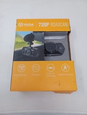 Yada Roadcam 720P Black Dash Camera, 120-Degree Wide Angle Lens, G-Sensor Techno