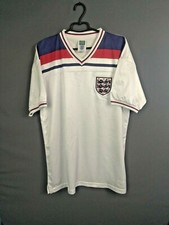 England Jersey 1980 1983 Away XL Shirt Football Retro Replica Score Draw ig93