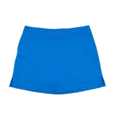 Lady Hagen Golf Skort Athletic Skirt with Shorts Bright Blue Women's Size  14