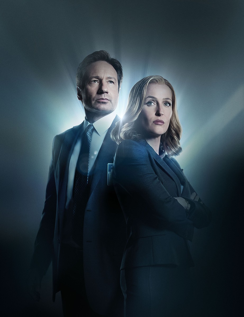 THE X-FILES POSTER FOX MULDER DANA SCULLY DAVID DUCHOVNY GILLIAN