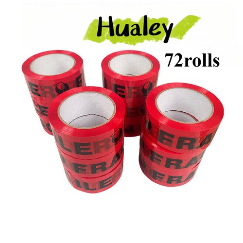 72 rolls Care Printed Shipping & Packaging Tape 2 Mil - 2" x 95 Yards