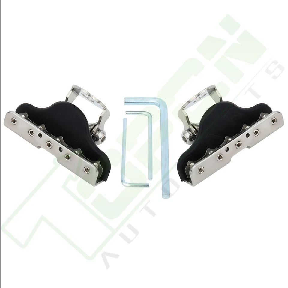 2X Soporte de abrazadera de campana de pilar A Luz de trabajo Universal Barra LED Soporte de montaje Offroad Foto 2 de 4