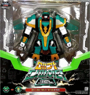 [Dino Core] Evolution 2 Mega D_Fighter KRONO Transformer Robot Change Mode Toy