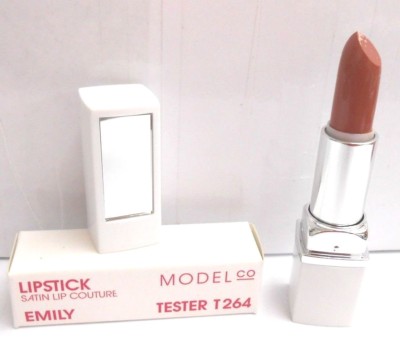 Model Co Lipstick with mirror Satin Lip Couture Full Size EMILY