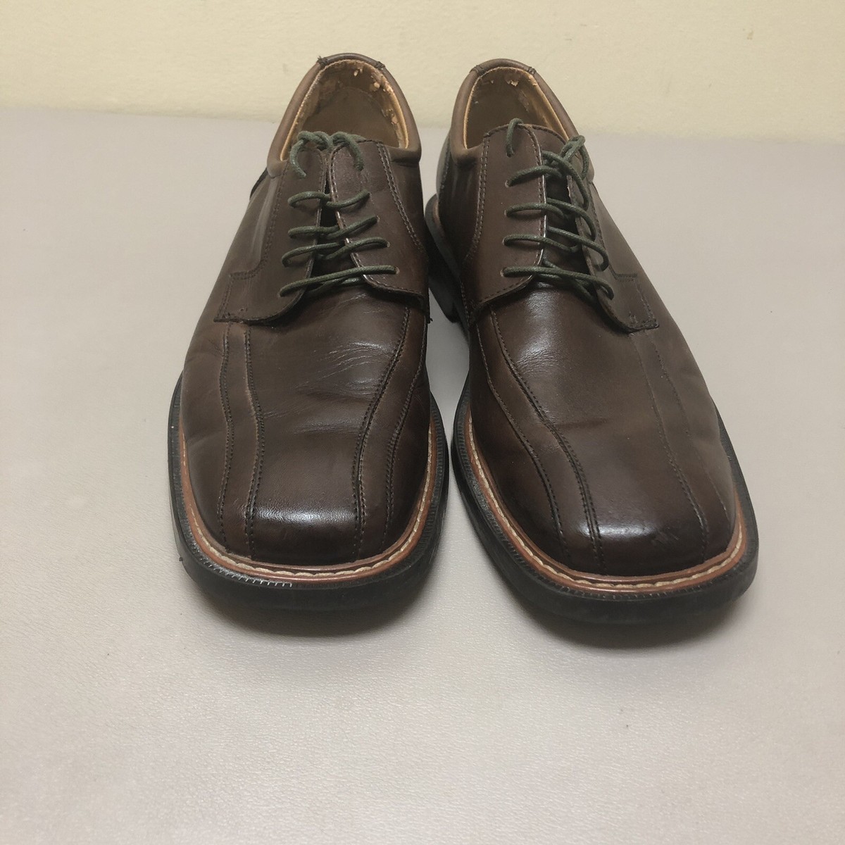 Skechers Oxford Shoes Men\'s 9.5 Brown Leather Lace Upper Round Toe Amazon.com | Skechers Men main image 2