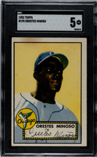 1952 Topps Minnie Minoso ROOKIE #195 SGC 5 EX