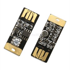 5V Color Mini USB LED Car Light Interior Voice control Atmosphere Ambient Lamps