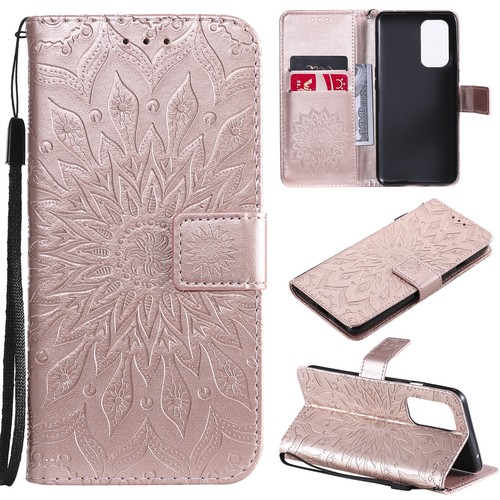 For OnePlus Nord N100 N200 9 8T Flower Pattern PU Leather Flip Wallet Case Cover - Picture 20 of 20