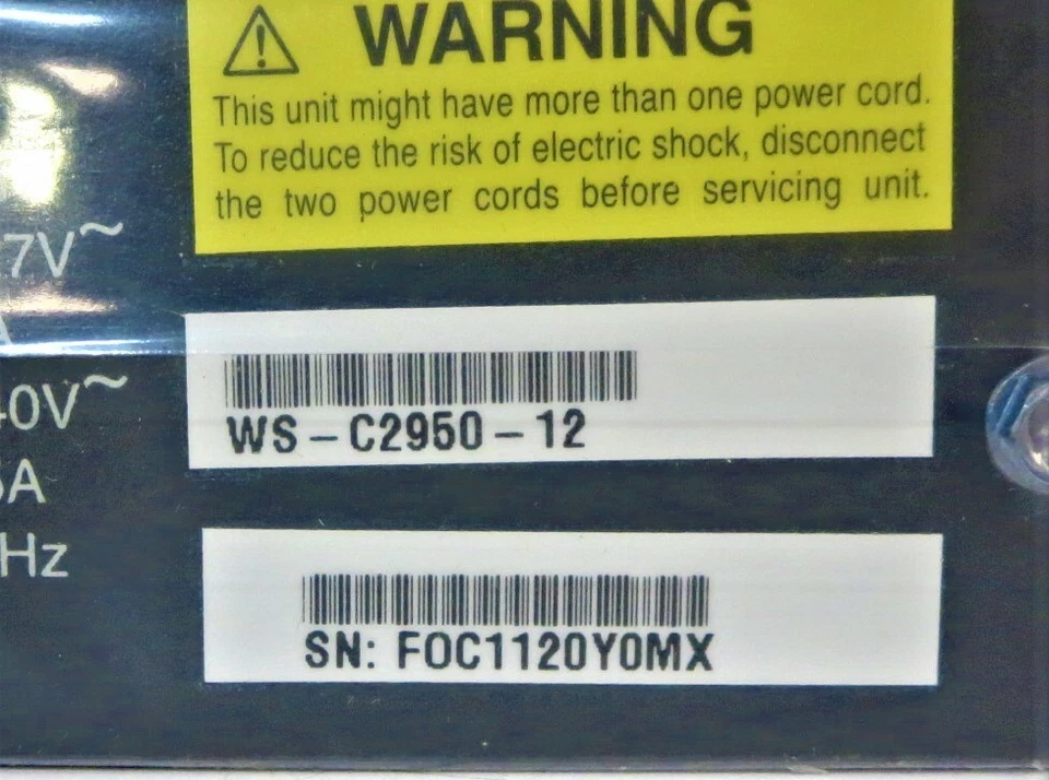 CISCO WS-C2950-12 CATALYST2900 C2950 12 PORT ETHERNET SWITCH - Image 4 of 4
