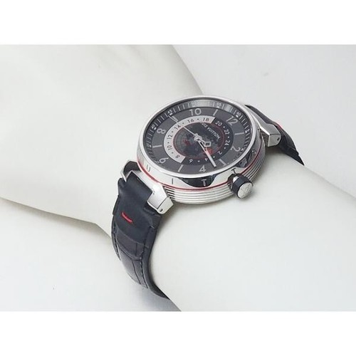 Louis Vuitton Tambour Graphite GMT Q1D30 Automatic Gray Dial 41mm Men's Watch - Picture 8 of 10