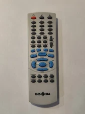 Insignia White Handheld Lightweight Wireless Infrared DVD Player Remote Control