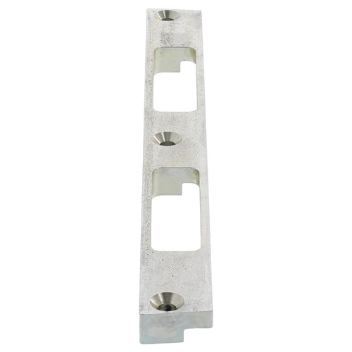 ToniTec Haustürschließblech DIN ls/rs Stahl verzinkt Ersatz für Meeth 197x20x10 - Bild 2 von 7