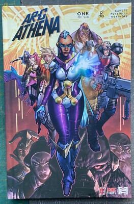 ARC ATHENA : Book One - Neon Gods by Eric Canete (Iconic Comics, HC, 2021)