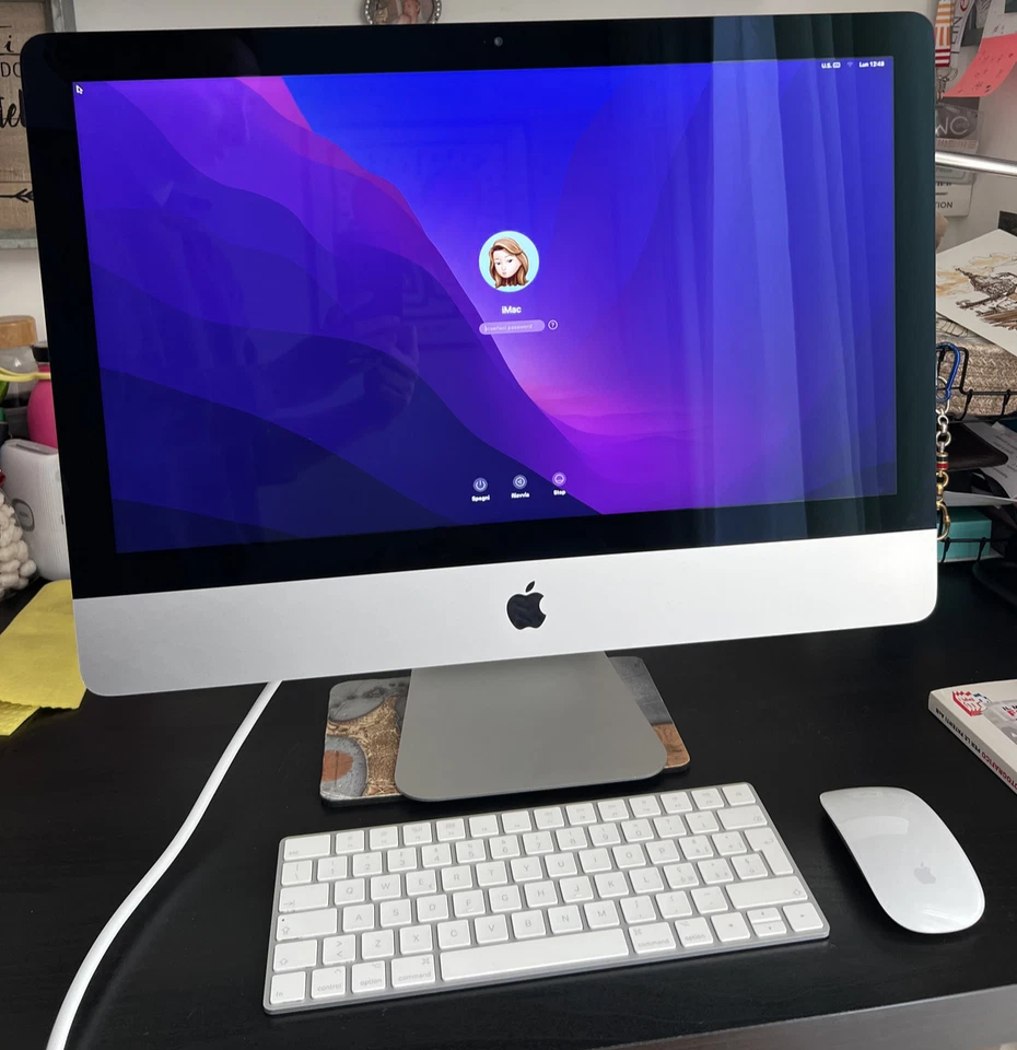 iMac 21.5 pollici del 2017, in ottime condizioni in grigio siderale Apple! - Immagine 3 di 4