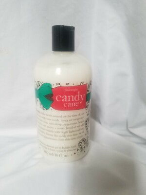 PHILOSOPHY CANDY CANE 3-in-1 Shower Gel- Bubble Bath- Shampoo 16 fl oz NEW