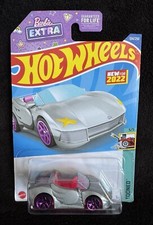 Hot Wheels 2022 BARBIE EXTRA Pink Seats Silver Convertible TOONED 5/5 134/250