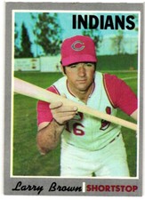 1970 Topps #391 Larry Brown Cleveland Indians