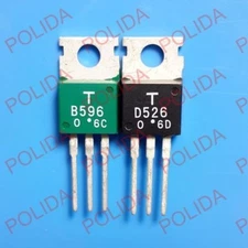 1pairs OR 2PCS TOSHIBA TO-220 2SB596-O/2SD526-O 2SB596/2SD526 B596/D526
