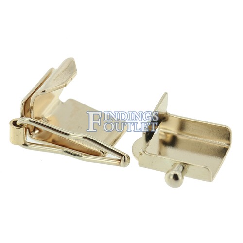 14K White Gold Box Lock Clasp Male & Female Figure 8 Complete Set ALL SIZES USA - Picture 20 of 42