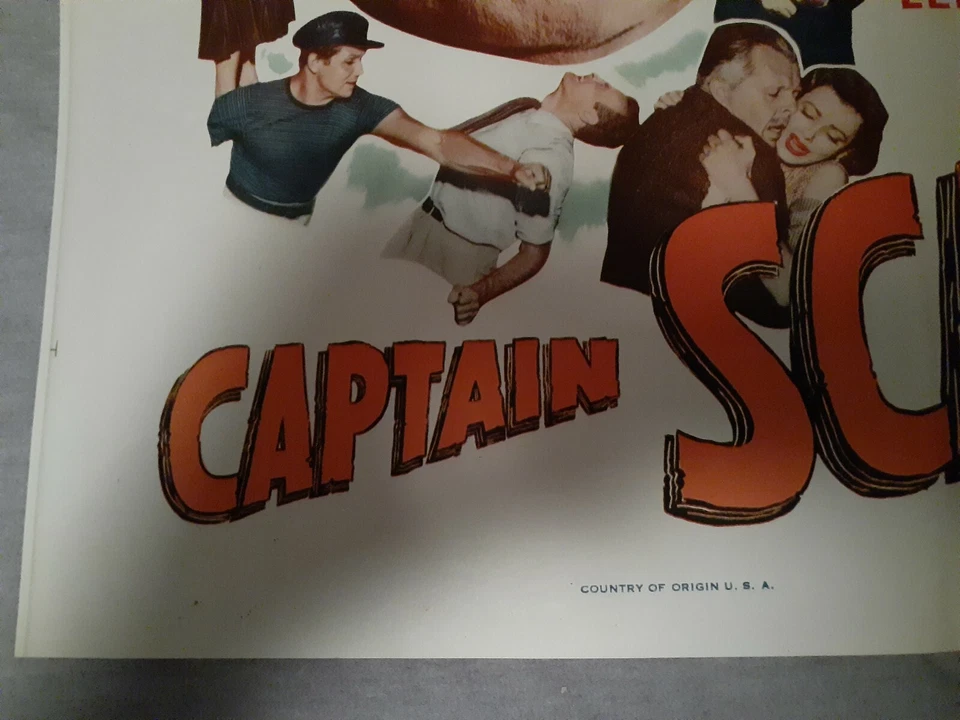 SCARFACE (Barton MacLane) SUA ALMA ERA TÃO TORTA QUANTO SUA CICATRIZ (1953) - Imagem 4 de 4