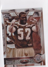2015 Denzel Perryman Topps Chrome Mini Sepia Refractor    RC     #183 (A2707)