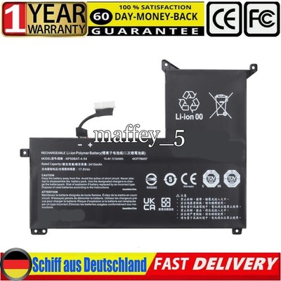 NP50BAT-4-54 Akku für Schenker XMG Focus 16, GIGABYTE G5 GE KE KF G7 KE Series