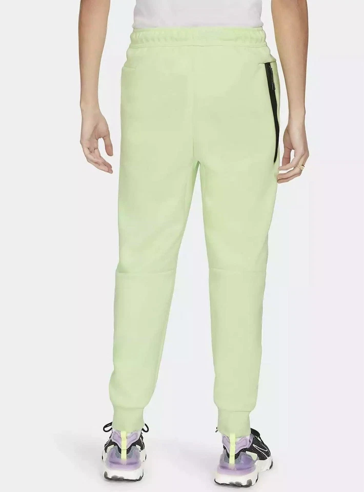 Nike Niños Ropa Deportiva Tech Pack Pantalones Polar Líquido Lima/Negro CU9213-383 XL NUEVO CON ETIQUETAS Foto 3 de 4