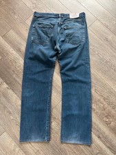Vintage Stone Island Denims Men Blue Straight Leg Jeans Size W34 Made in Italy