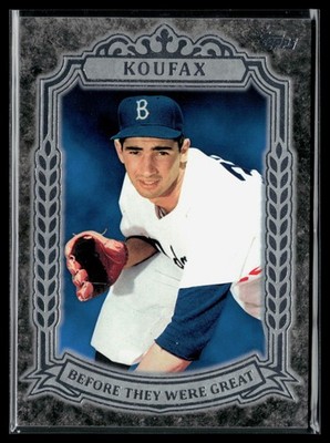 Sandy Koufax 2014 Topps Before They Were Great #BG-11