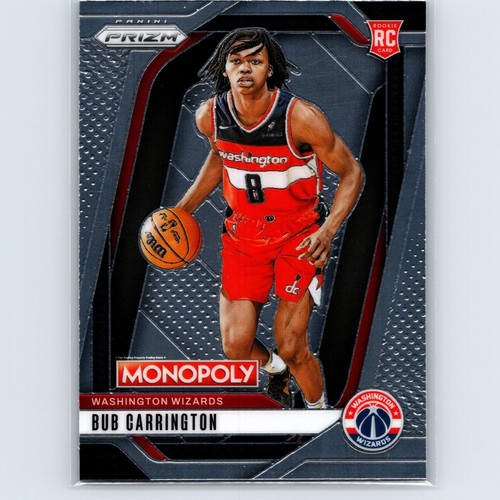 2024-25 Panini Prizm Monopoly - Bub Carrington #87 - Washington Wizards