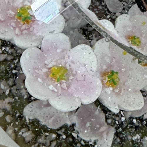 CoolSnowGlobes Schmetterling auf Ast Schneekugel Kirschblüten 4-7/8" hoch - Bild 6 von 13