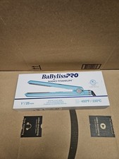 BaBylissPRO Nano Titanium Ultra-Thin Straightening Hair Iron - Blue BNT4072TUC