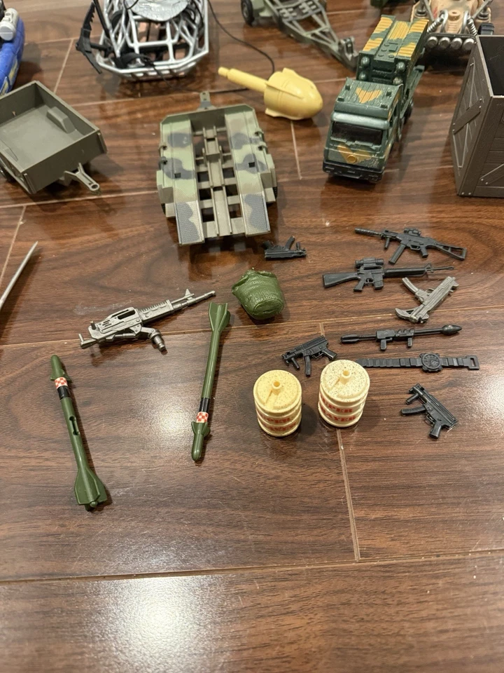Lote de piezas de vehículo y juego vintage GI Joe A Real American Hero ARAH años 80 Foto 4 de 4