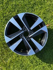 VW Alu-Felge 15 Zoll 5,5Jx15 H2 ET41 – Original VW, bicolor, verschrammt