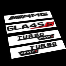 Mercedes Benz GLA45S AMG TURBO 4MATIC+ Schriftzug Emblem Aufkleber Badge Auto