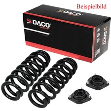 2x DACO Fahrwerksfeder Feder +Domlager Hinten für Audi A4 Avant 8ED B7 8E5 B6