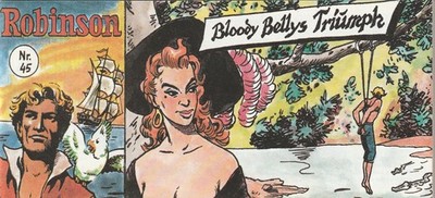   ROBINSON #45 Bloody Bellys Triumph, Dargatz 1990 PICCOLO-COMICHEFT NEU