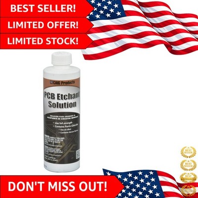 16oz Caig Labs Ferric Chloride PCB Etchant Solution for Quick Prototyping