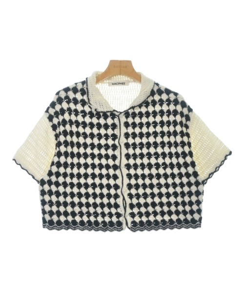 MACPHEE Cardigans WhitexBlack(Patterned) S 220061… - image 1